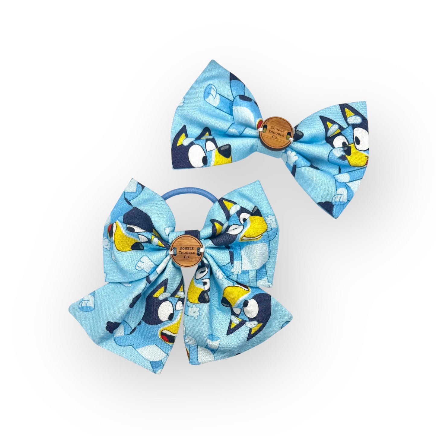 Here Bluey Hair Bow